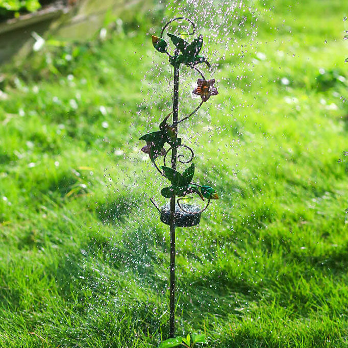 FloraGlow | Charming Vintage Solar Garden Stake Light with Butterfly Design 5