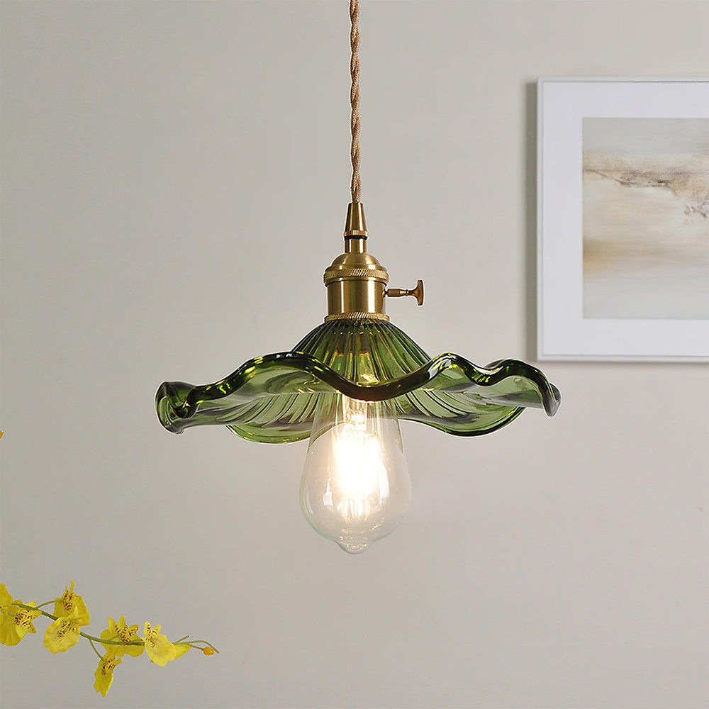 Floralis | Elegant Organic Grass Flower Pendant Light Fixture 0