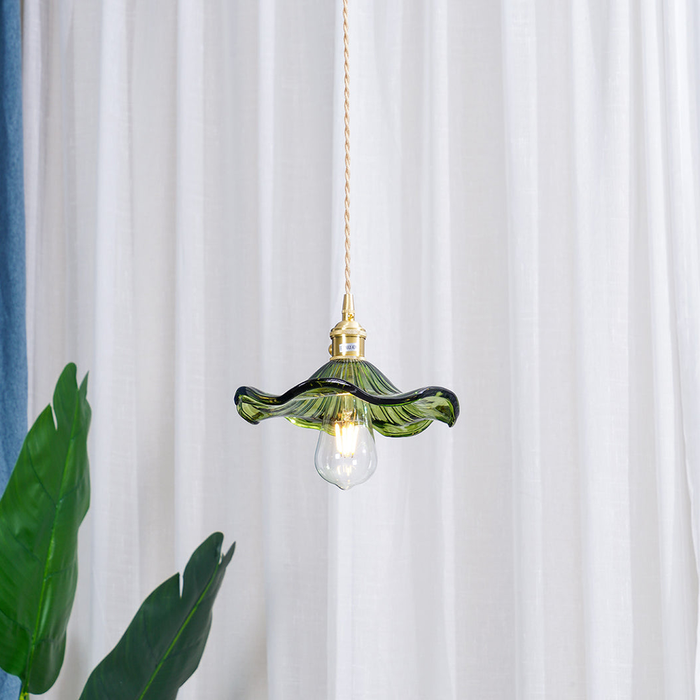 Floralis | Elegant Organic Grass Flower Pendant Light Fixture 5