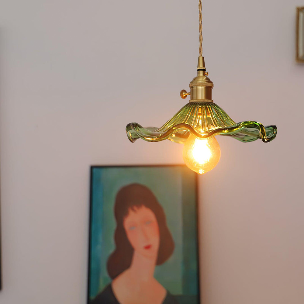 Floralis | Elegant Organic Grass Flower Pendant Light Fixture 6