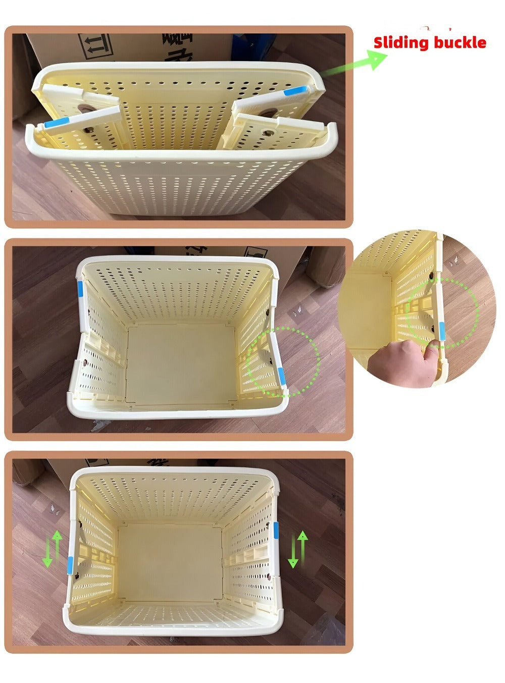 FoldEase | Collapsible Laundry Basket on Wheels with Space-Saving Design | Easy Transport for Effortless Laundry Day 5