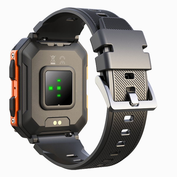 Smart Watches, Stainless Steel Smartwatch with Heart Rate Monitor