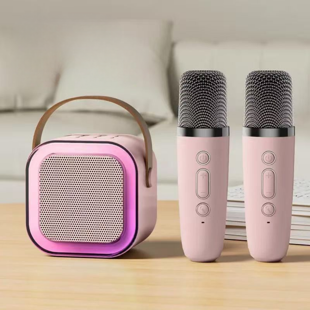 Fun Sing | Kids Mini Karaoke Machine with Bluetooth & LED Lights | Portable Entertainment for Parties 3