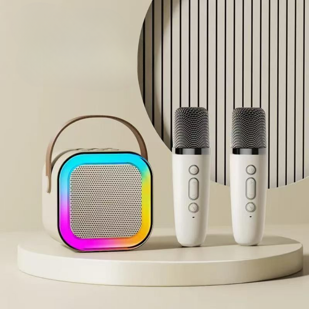 Fun Sing | Kids Mini Karaoke Machine with Bluetooth & LED Lights | Portable Entertainment for Parties 5