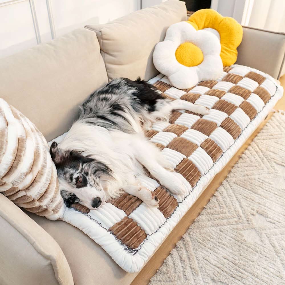 Dog Blanket for Sofa, Non Slip Sofa Cover for Dogs, Cat Blanket, Washable Chenille Pet Blanket for Bed and Floor_06