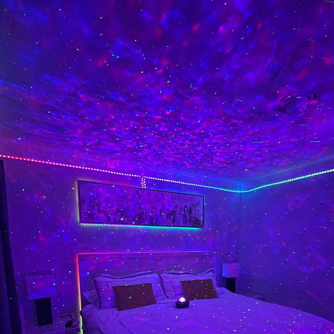 Nebula Projector, Galaxy Projector with Bluetooth Speaker and Remote Control, Star Projector, Ambient Lighting_02
