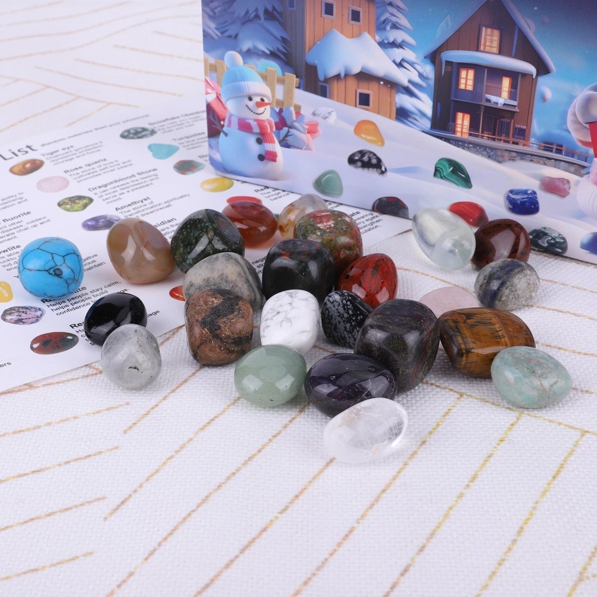 Kids Advent Calendar with 24 Gemstone Dig Blocks, Christmas Countdown, Stem Toys and Stocking Filler_06