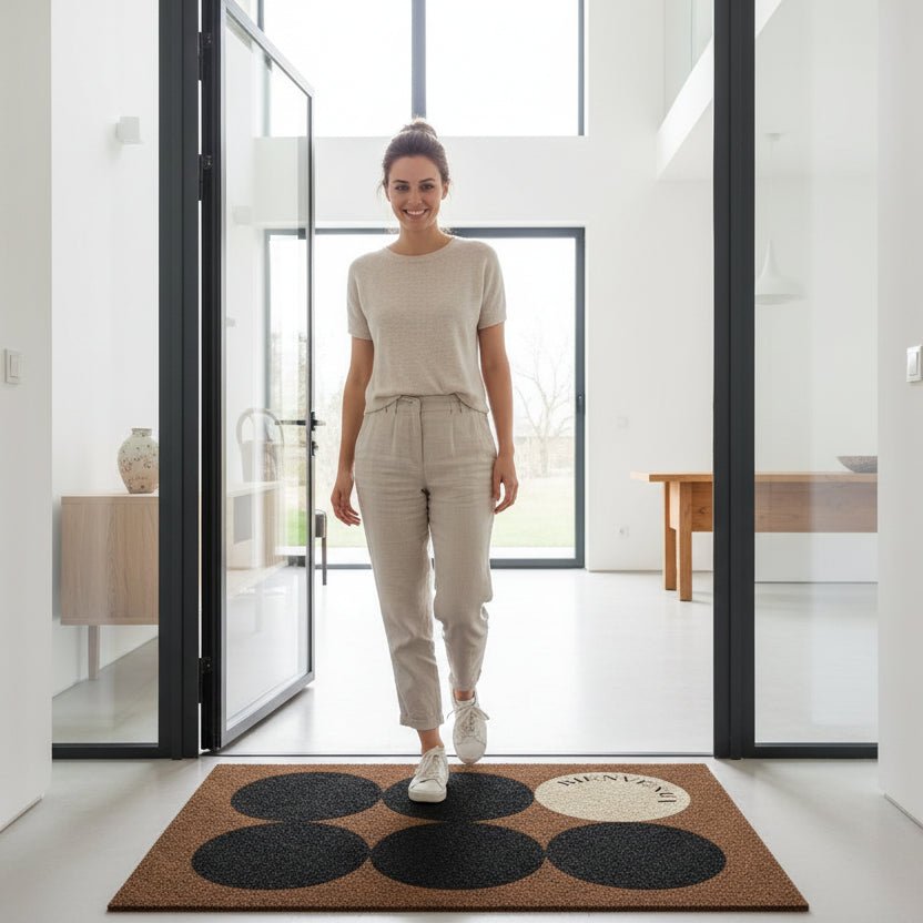 Non Slip Floor Mat, Small Rug for Living Room and Bedroom