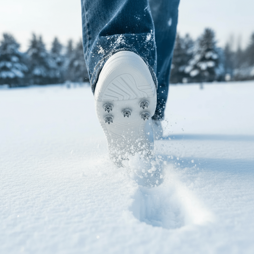 Shoe Spikes for Ice and Snow, Ice Cleats for Winter Walking