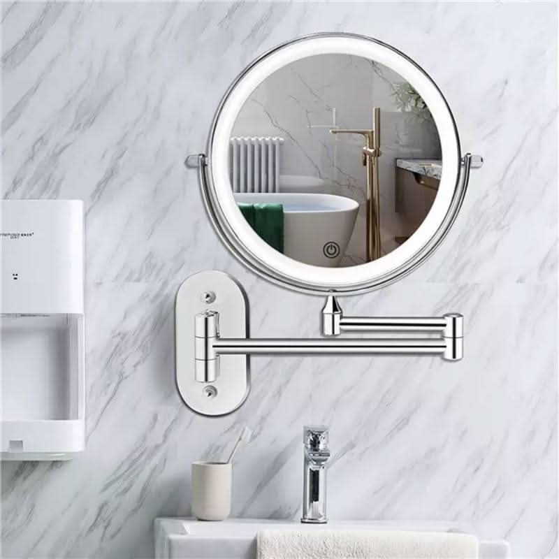 Dressing Table Mirror with Lights, Rechargeable LED Makeup Mirror Lamp for Vanity
