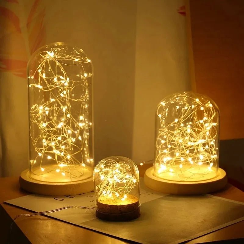 Battery Fairy Lights Warm White, Waterproof Garden Lights, LED String Lights for Bedroom, 1-3 m_02