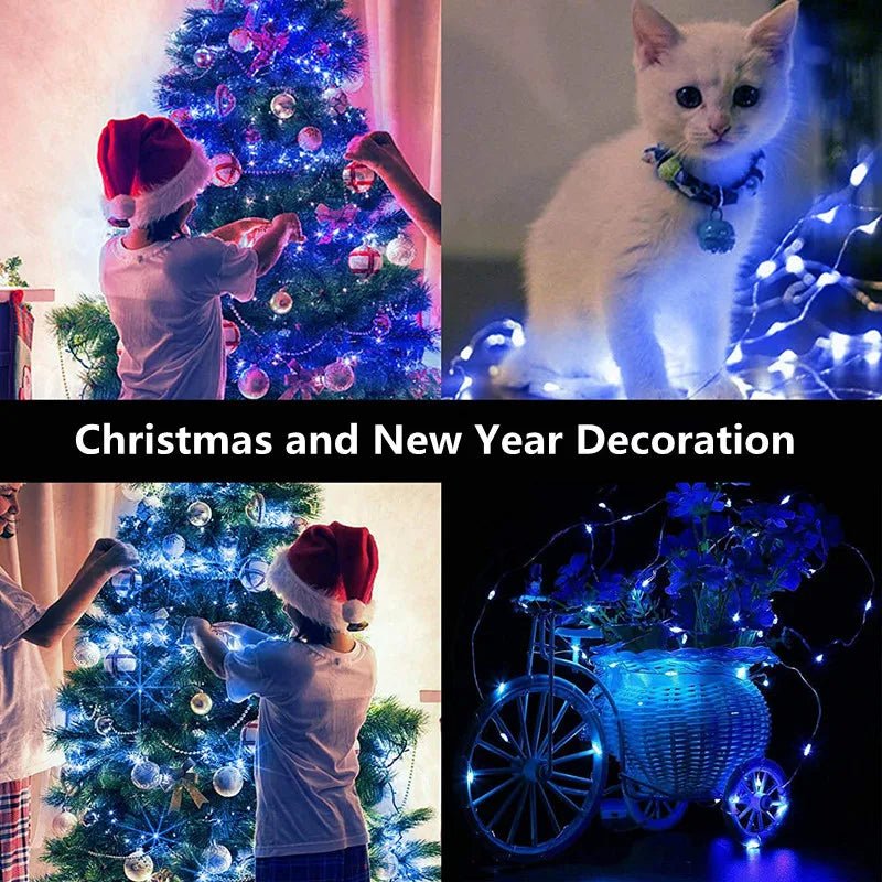Battery Fairy Lights Warm White, Waterproof Garden Lights, LED String Lights for Bedroom, 1-3 m_07