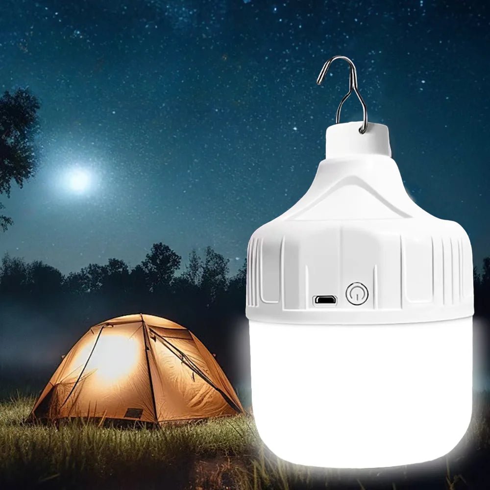 Rechargeable Lamp, Portable LED Lamp, LED Camping Light, Emergency Light, USB Rechargeable Tent Light for Travel_02