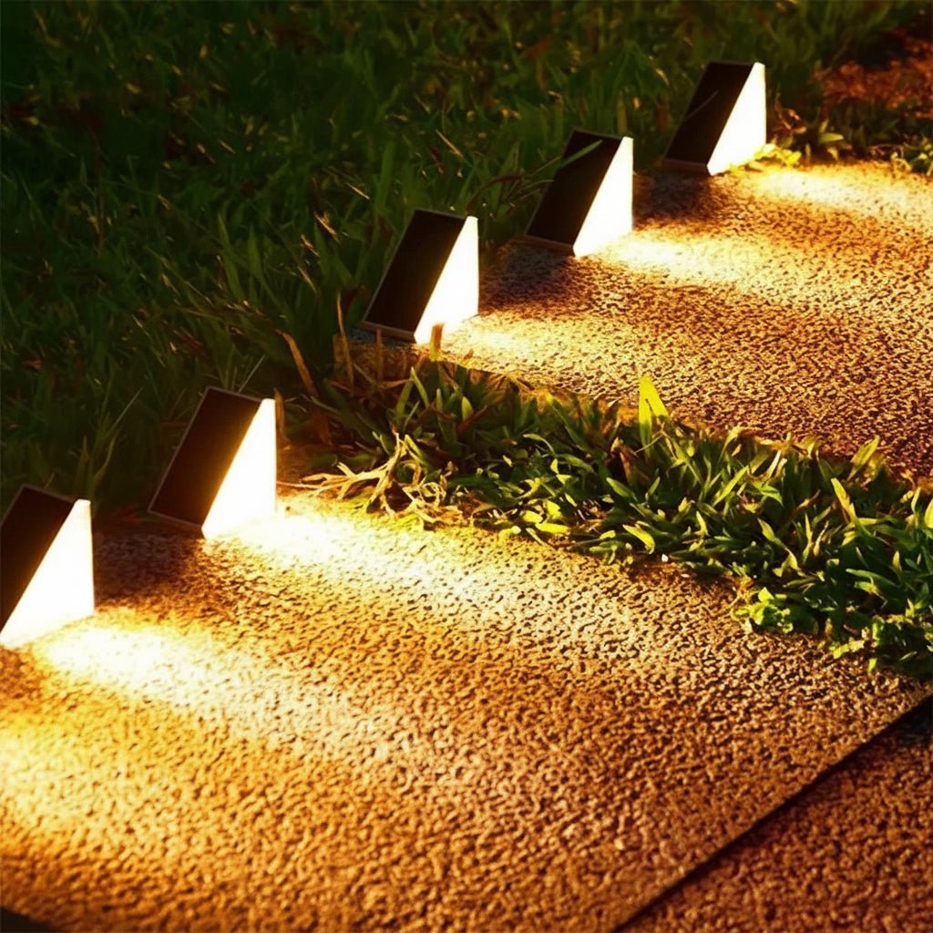 Outdoor Lights, Solar Garden Lights, Outdoor Solar Lights for Steps and Stairs on Garden Paths and Driveways_02