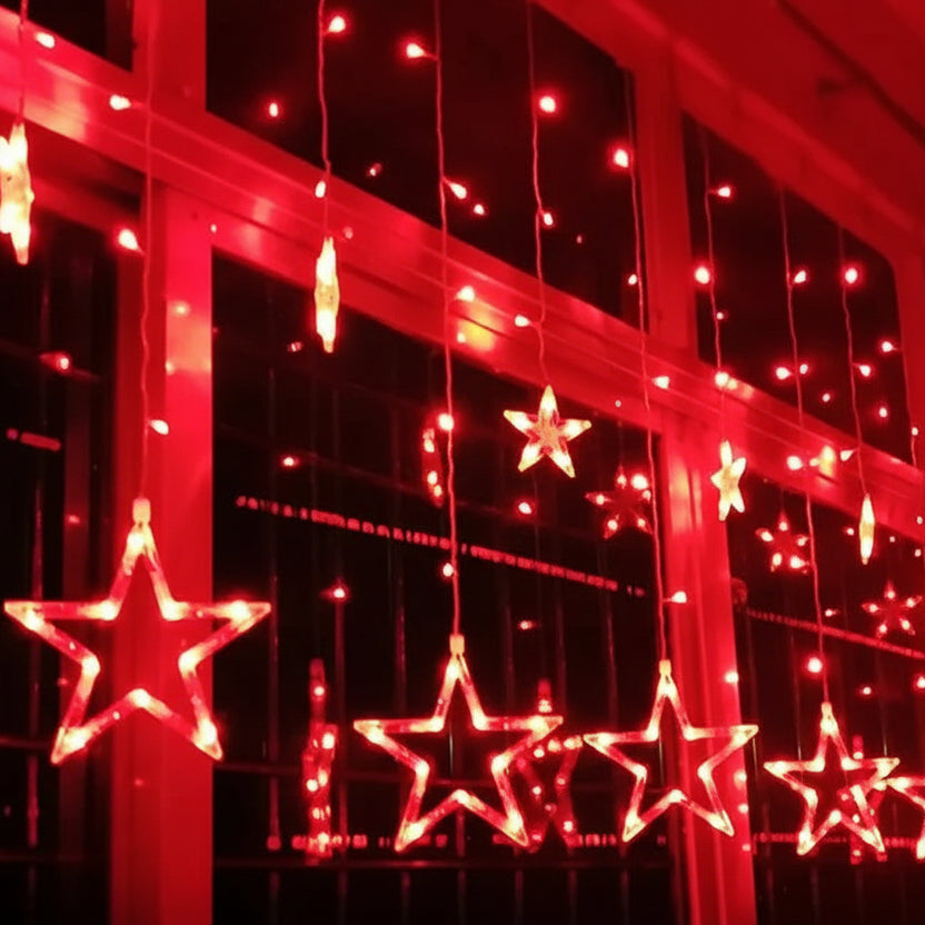 Christmas Lights with Stars, Warm White Star Fairy Lights, Battery or USB Christmas String Lights for Indoors_06