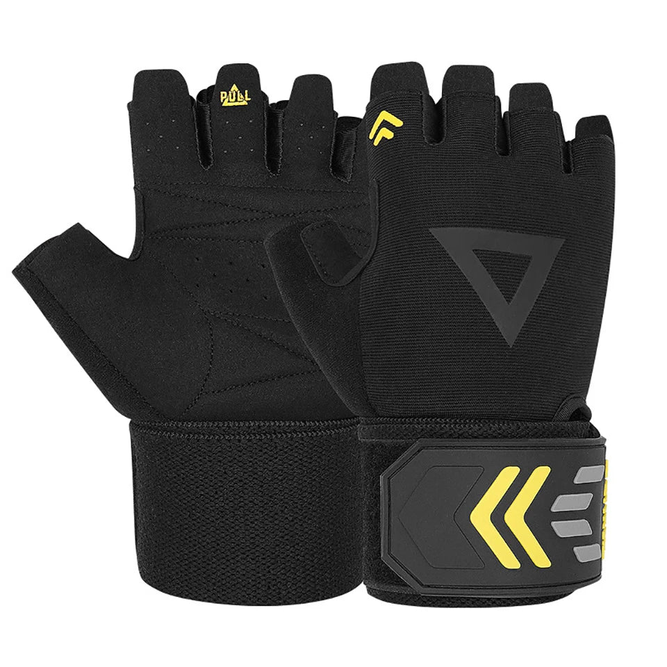 Gym Gloves for Women and Men, Weightlifting Gloves with Padded Palm