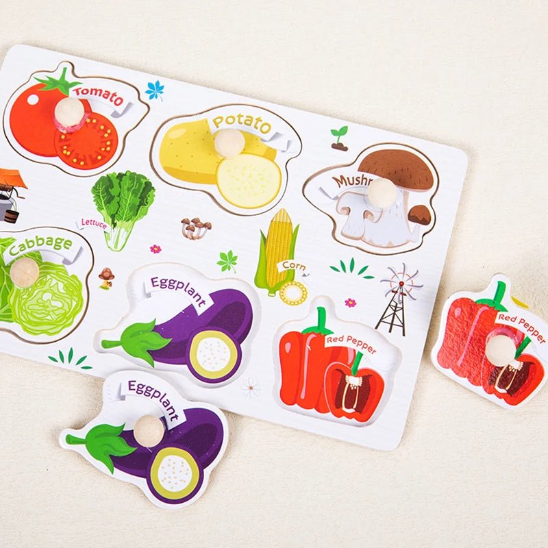 Montessori Busy Board, Wooden Busy Board with Latches and Sliders, Fine Motor Skills Toys, Educational Wooden Toy_04