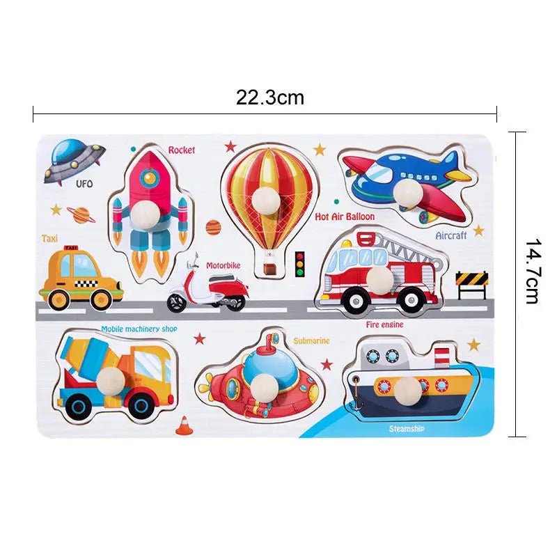 Montessori Busy Board, Wooden Busy Board with Latches and Sliders, Fine Motor Skills Toys, Educational Wooden Toy_09