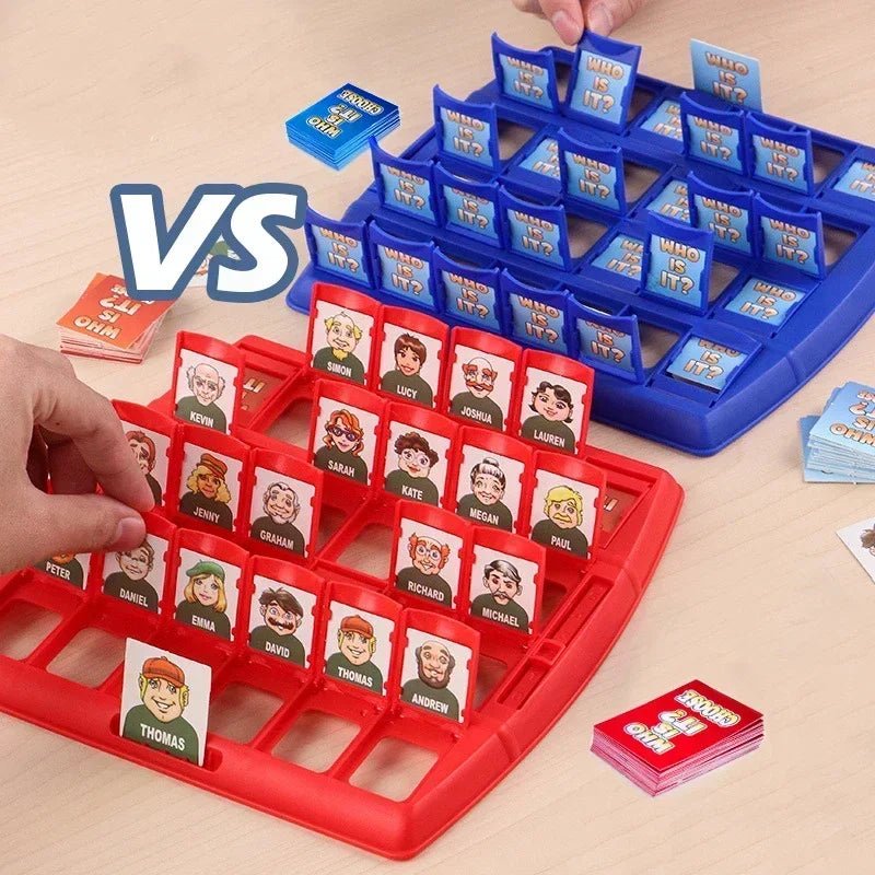Guessing Game for Kids, Who Is It Logic Game for Children 6+, 2 Player Board Games with Character Cards_02