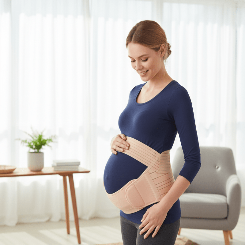 Pregnancy Support Belt 3 in 1, Maternity Support Belt for Back and Pelvis, Pregnancy Belly Band, Postpartum Belly Band