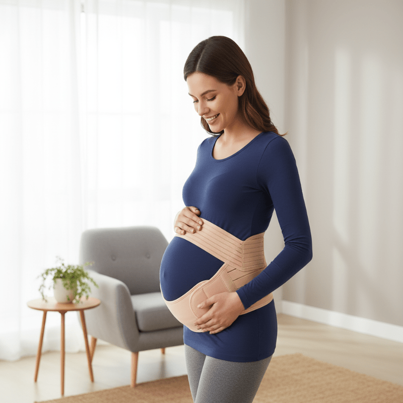 Pregnancy Support Belt 3 in 1, Maternity Support Belt for Back and Pelvis