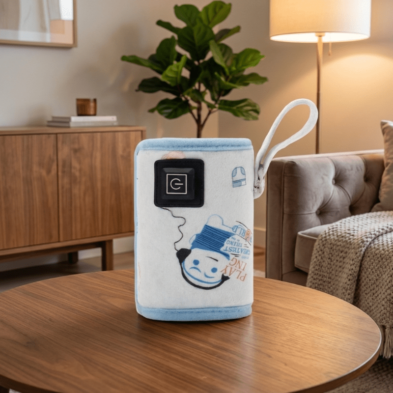 Portable Bottle Warmer, Baby Bottle Warmer Bag with 3 Heat Levels, Travel Milk Warmer for Power Bank, Newborn Essentials_00