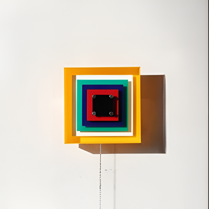 GeometraLight | Bold Artistic Memphis Bauhaus Wall Sconce Lighting 8