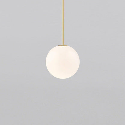 GloboBrass | Elegant Minimalist Glass Pendant Light Fixture 0