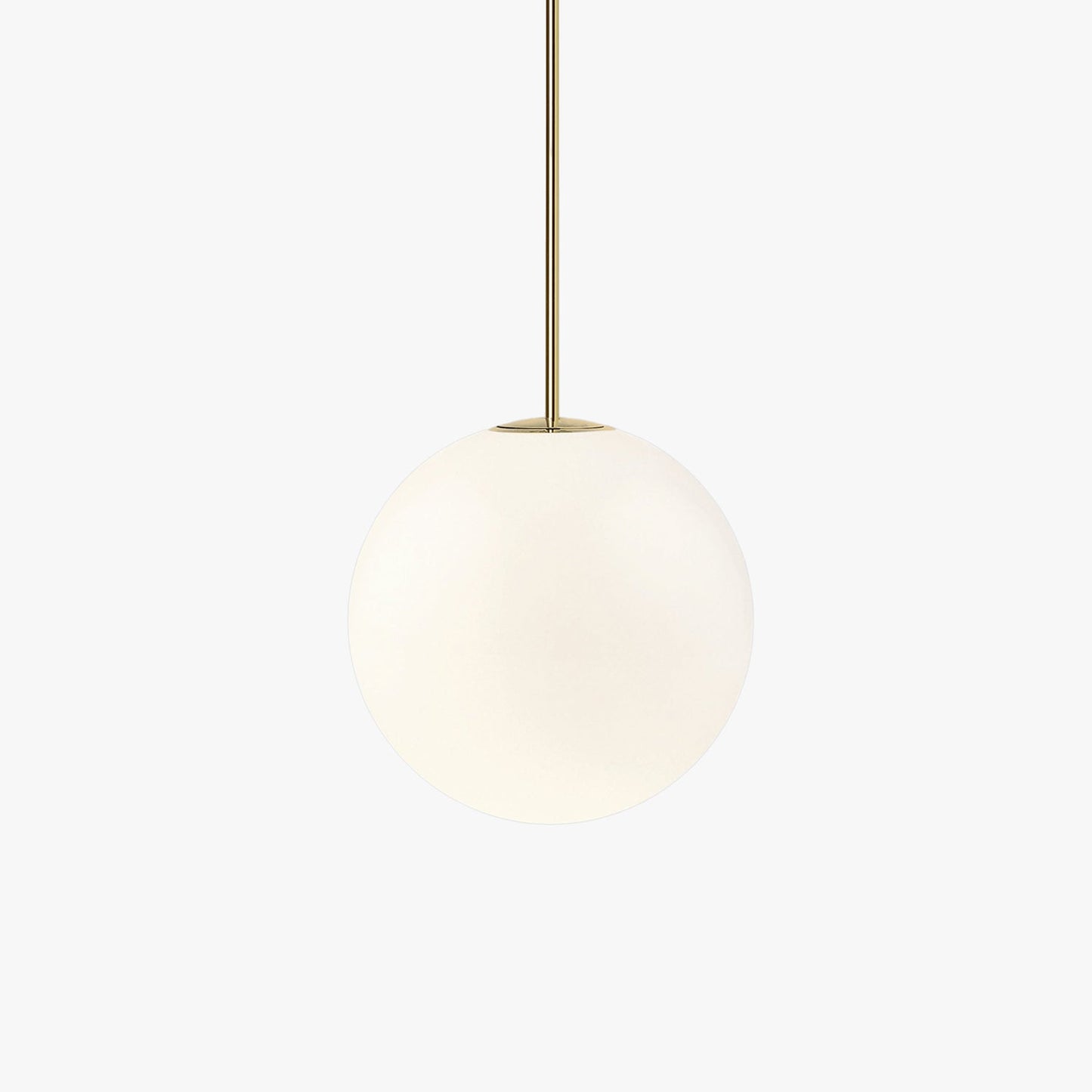 GloboBrass | Elegant Minimalist Glass Pendant Light Fixture 1