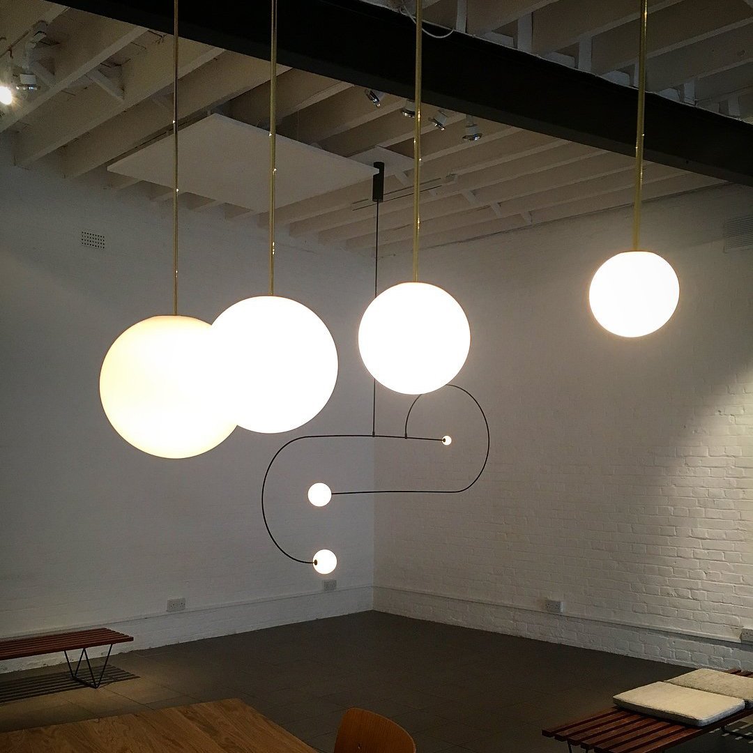 GloboBrass | Elegant Minimalist Glass Pendant Light Fixture 6