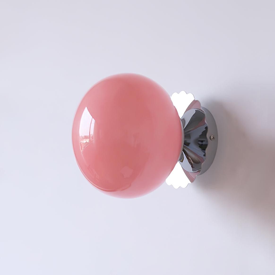 GloboBrass | Elegant Vintage Brass Globe Glass Wall Sconce 10