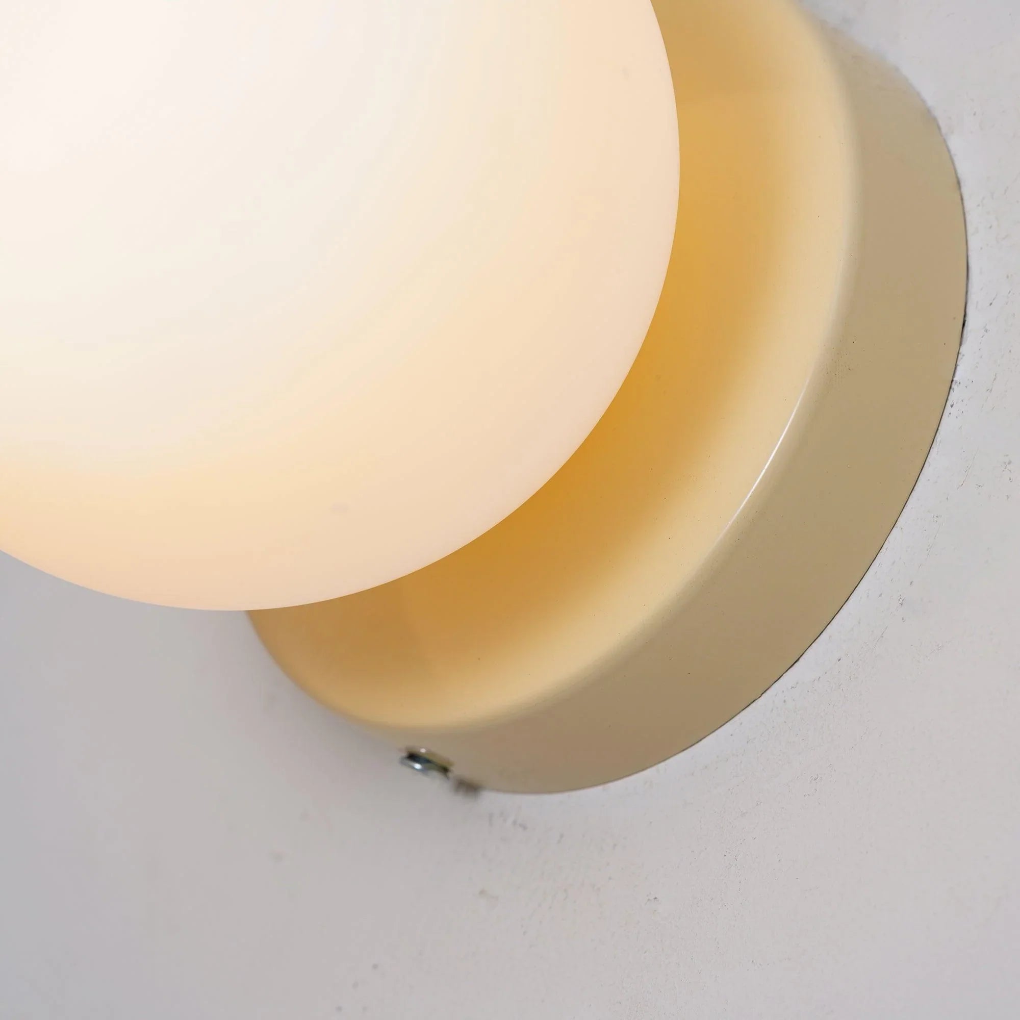GloboLux | Elegant Minimalist Glass Wall Sconce with LED Light 3