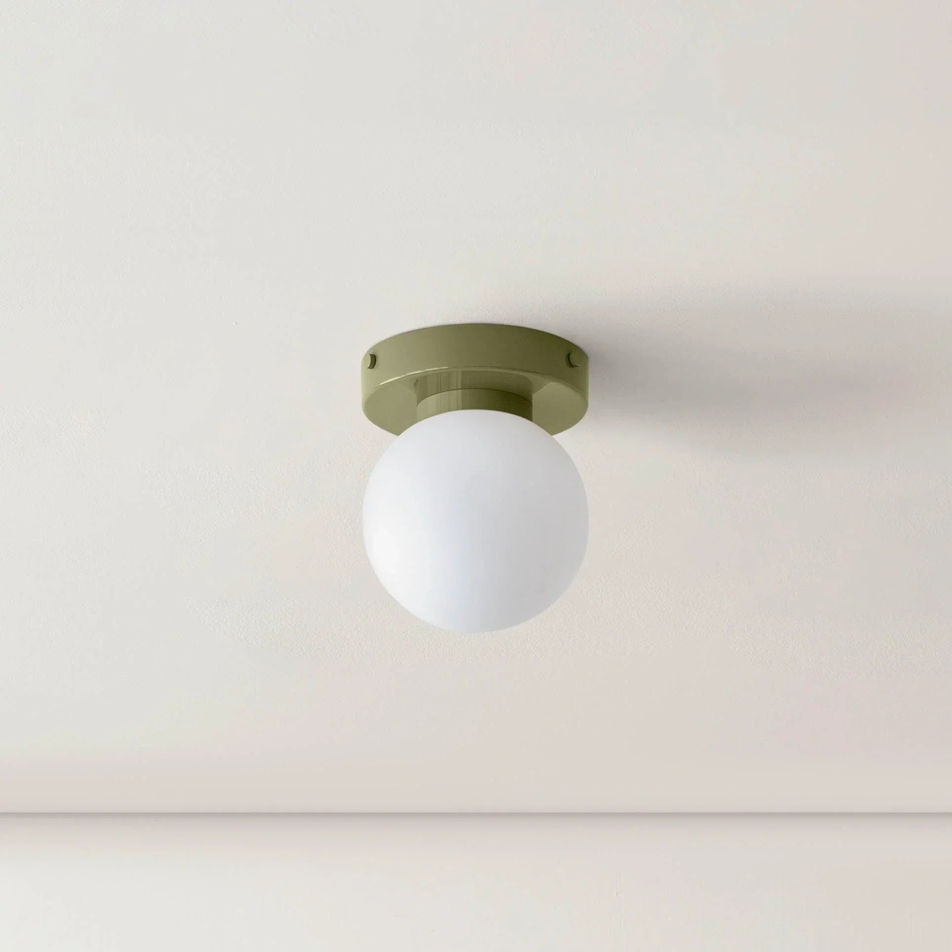 GloboLux | Elegant Minimalist Glass Wall Sconce with LED Light 7