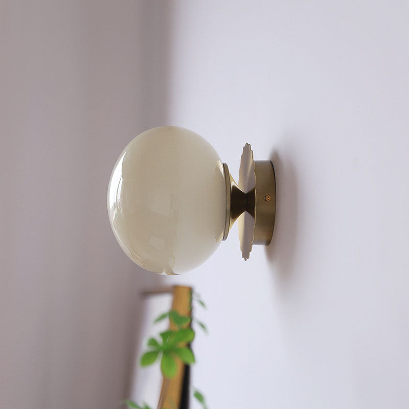 GloboLux | Elegant Modern Minimalist Glass Wall Light Fixture 6