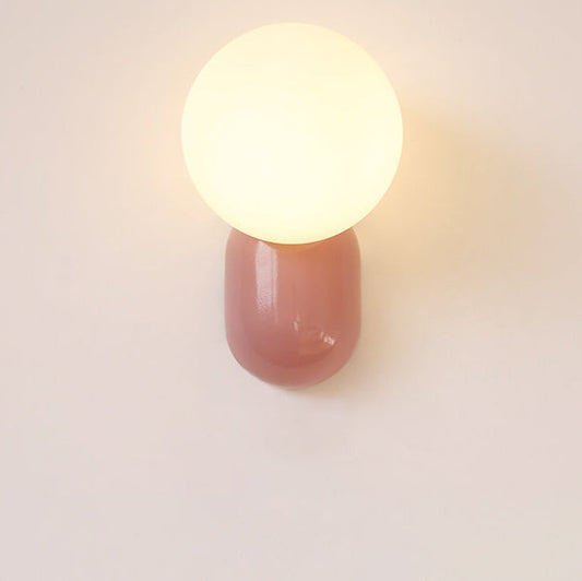 GloboLuxe | Elegant Modern Glass Wall Light Fixture 0