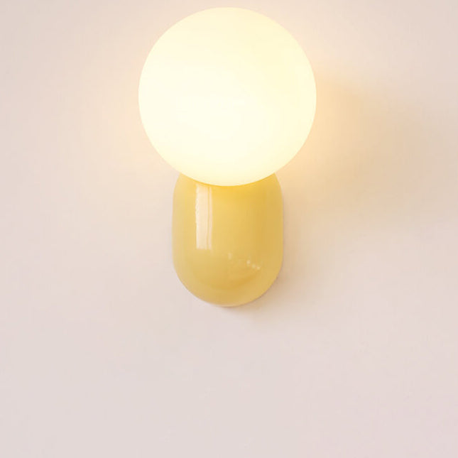 GloboLuxe | Elegant Modern Glass Wall Light Fixture 1