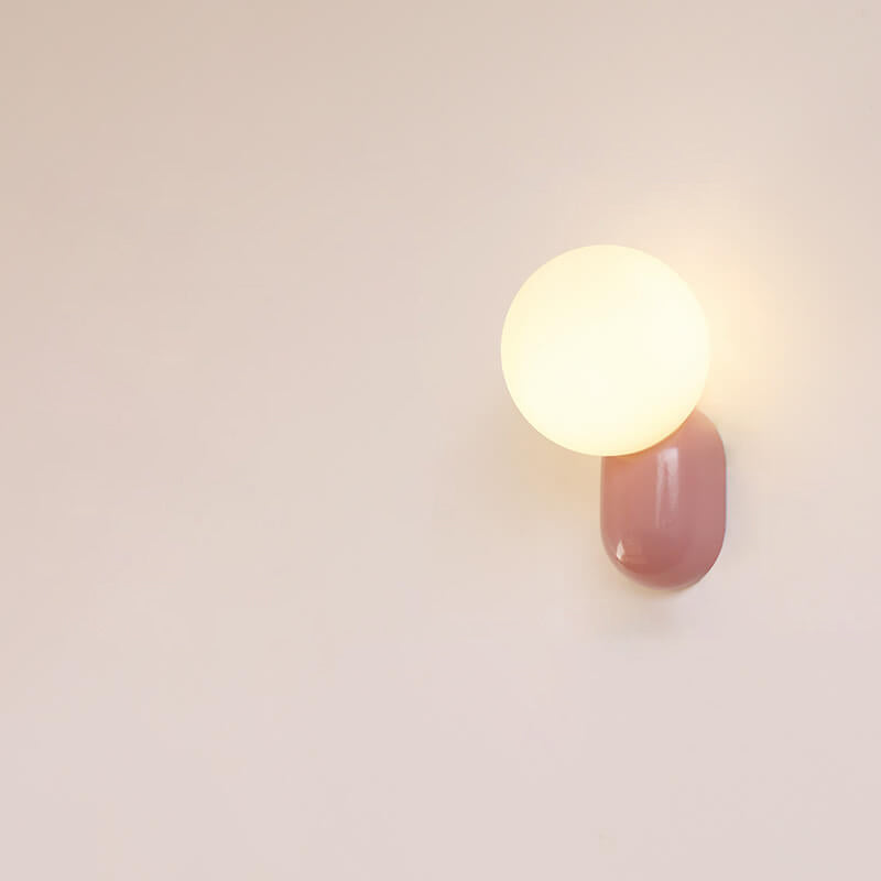 GloboLuxe | Elegant Modern Glass Wall Light Fixture 2