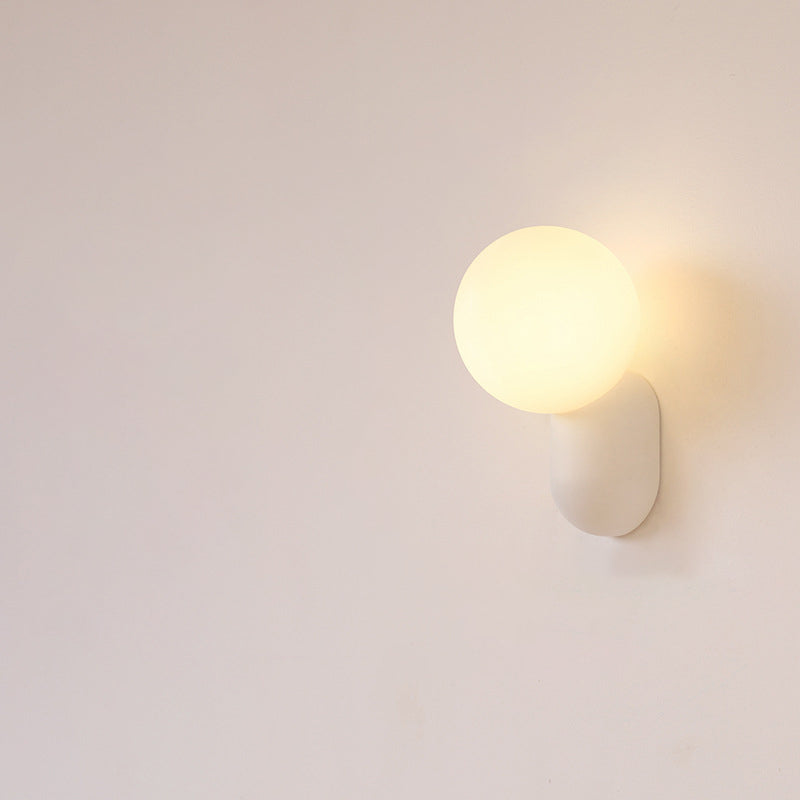 GloboLuxe | Elegant Modern Glass Wall Light Fixture 6