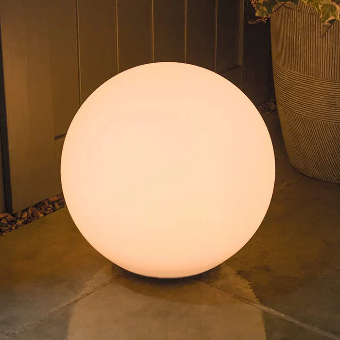 GlowSphere | Modern Solar Garden Lights with Remote Control Illumination 5