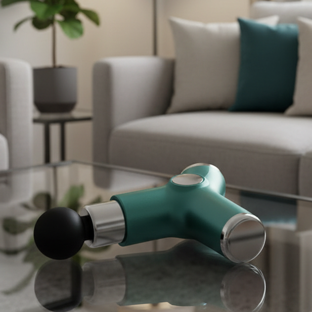 Massage Gun, Sports Massager with 1800 to 3200 RPM, Muscle Massage Gun for Muscle Tension and Recovery After Training