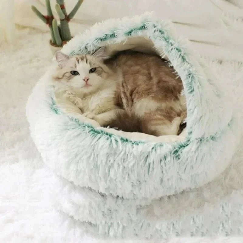 Small Dog Bed 40 cm or 50 cm, Cat Beds with Non Slip Base, Plush Dog Basket, Puppy Bed Washable on Gentle Cycle_07