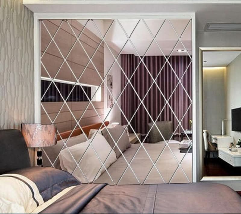 Mirror Wall Stickers, 3D Acrylic Mirror Wall Decor – image 4