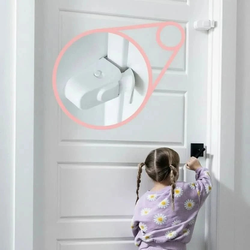 Kitchen Cupboard Locks, Cabinet Lock No Drilling, Safety Lock for Cabinet Doors and Drawers, Home Safety_04