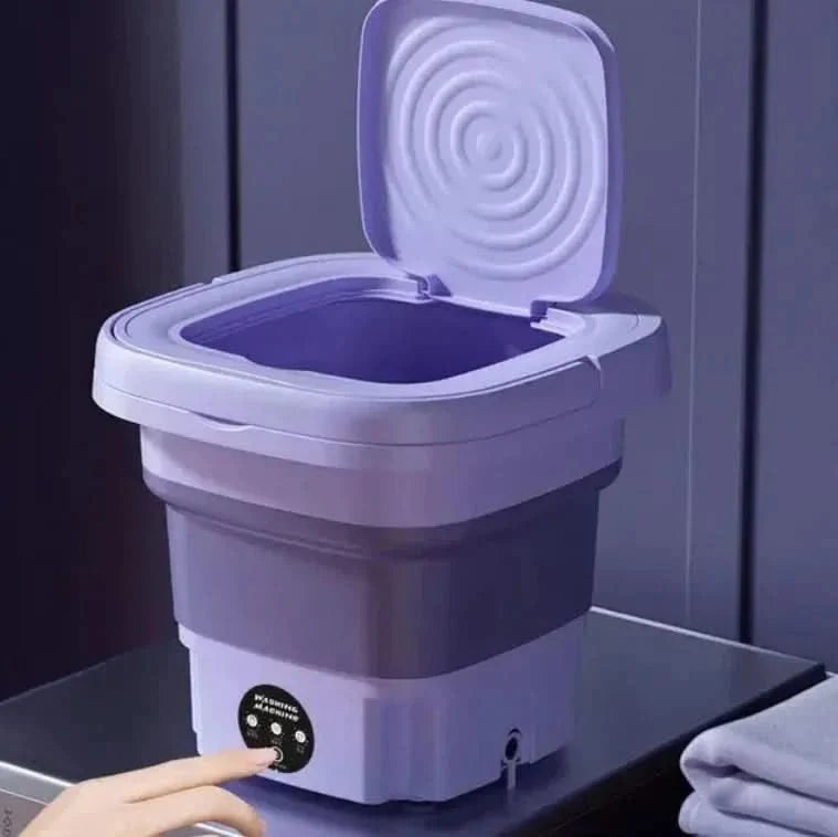 Portable Washing Machines, Mini Washing Machine for Baby Clothes, Small Washing Machine with USB and AC Power_03