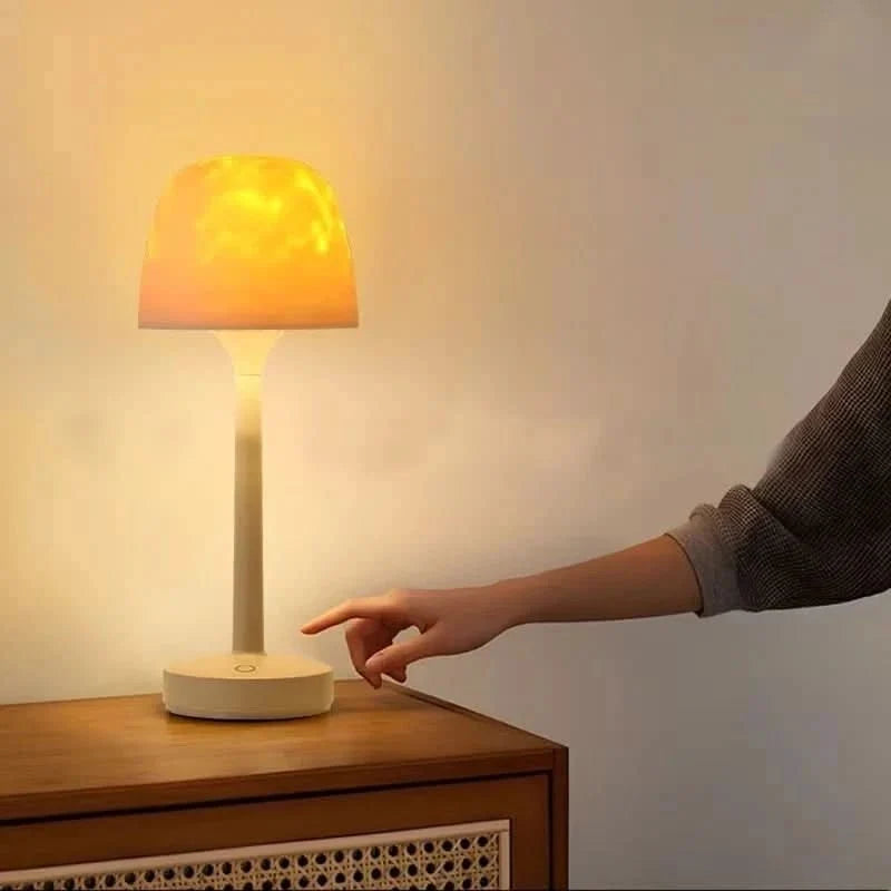 Rechargeable Lamp with Touch Control, RGB LED Desk Lamp for Bedroom, Cordless Touch Lamp in Warm White and Multicolour_02