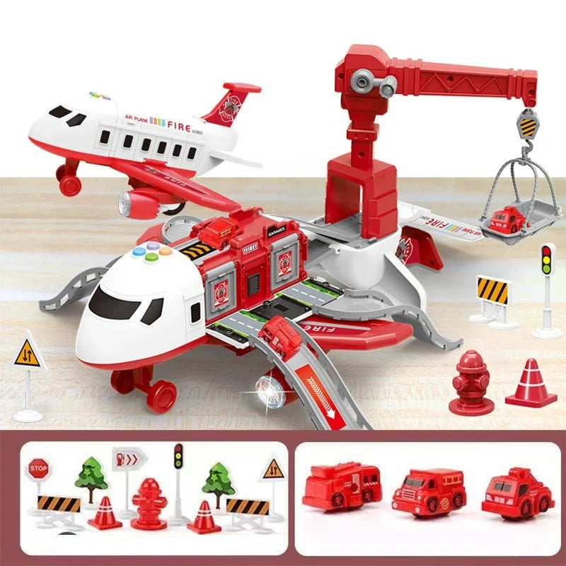 Toy Aeroplane with Music and Lights, Stretchy Aeroplane Toy for Kids, Deformable Stretchy Toy, Musical Toys_05