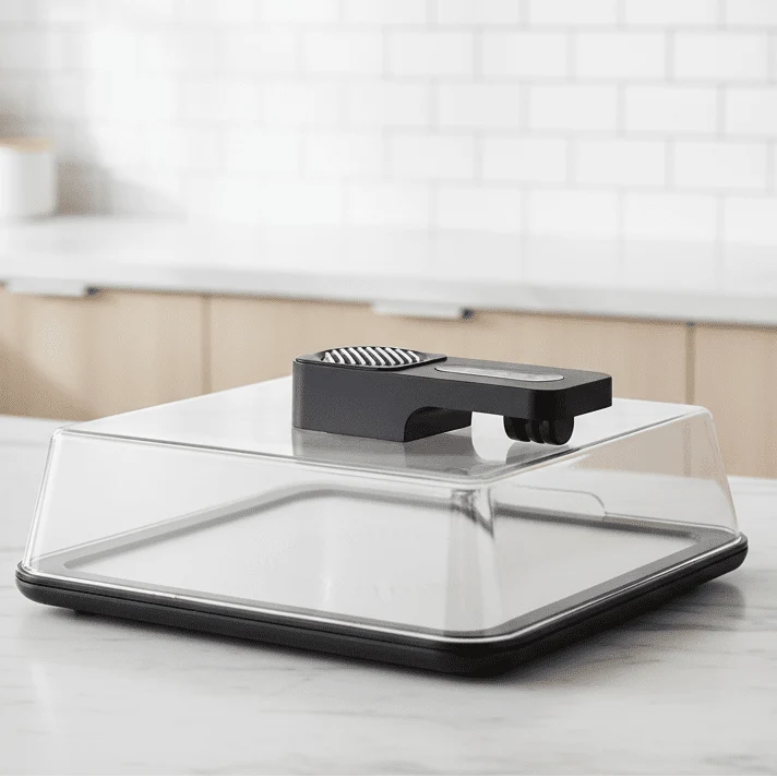 Electric Defrosting Plate for Meat and Fish, Defrosting Tray, Thawing Tray for Frozen Food, Kitchen Appliance