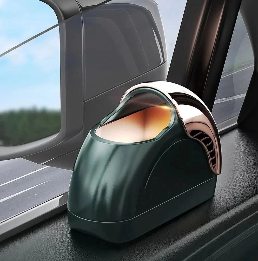 Car Ashtray with Lid and LED Light, Windproof Ash Tray for Car Interior, Portable Ashtray and Car Accessories