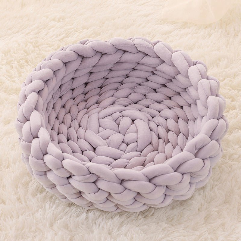 Cat Basket, Calming Pet Bed for Cats and Small Dogs – image 9