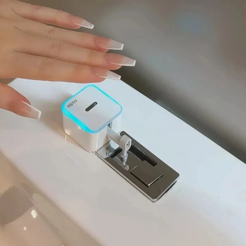 Touchless Toilet Flush Sensor, Automatic Toilet Flush with Dual Flush and USB-C Charging, Bathroom Accessories for Home_00